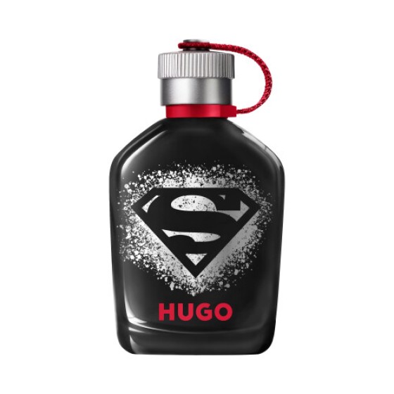 Hugo Boss Superman X Hugo Eau de Parfum - Cologne Pria Fougère - dengan aroma aldehida, minyak mint hijau, dan minyak patchouli - aroma bulan
